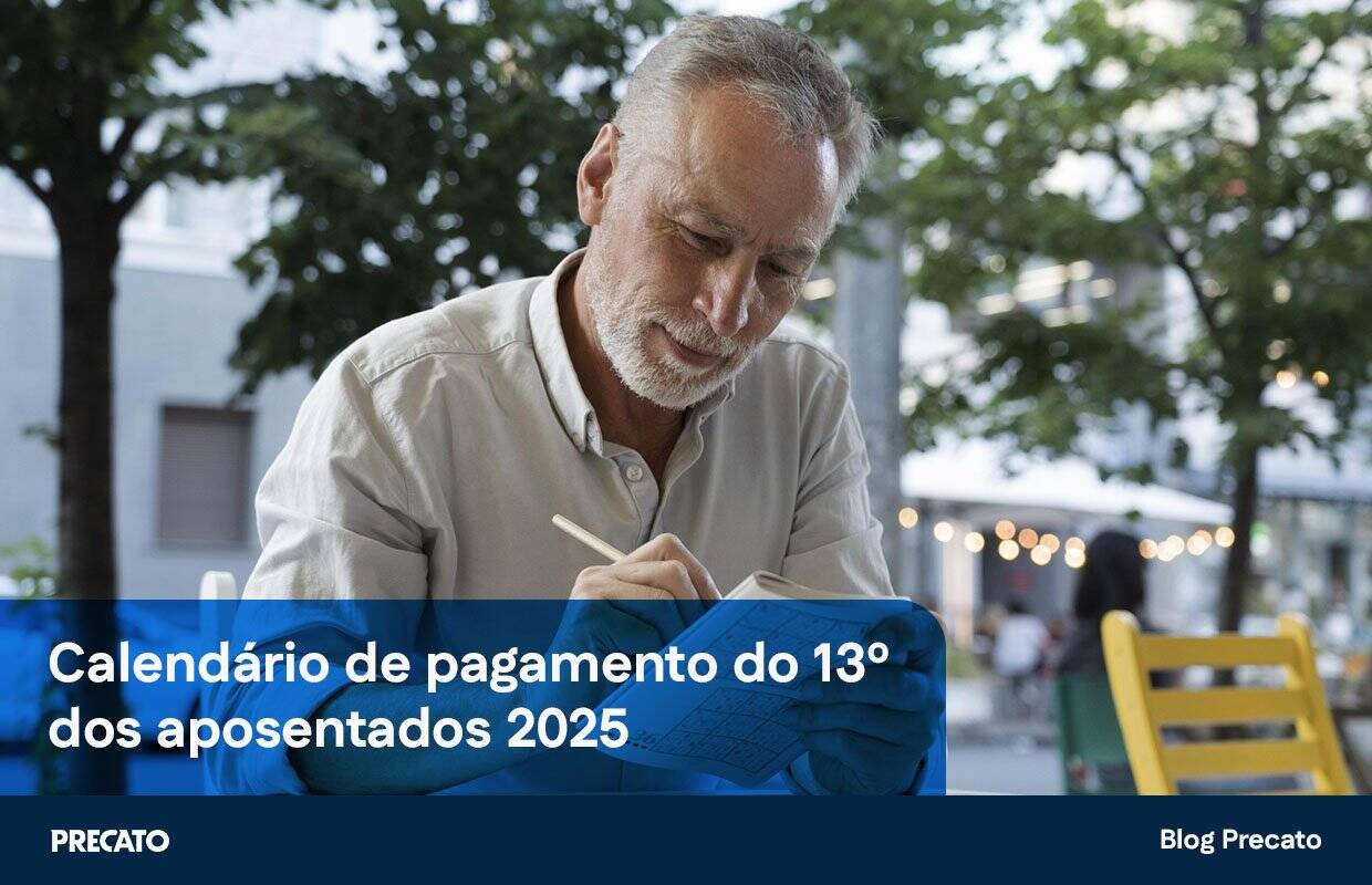 Calendário de pagamento do 13º dos aposentados 2025