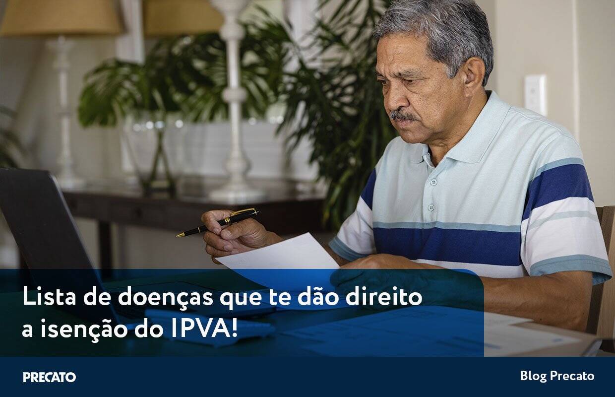 Lista de doenças que dão direito a isenção de IPVA
